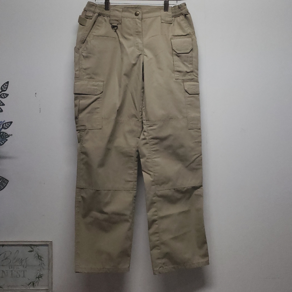 5.11 Tactical Womens Taclite Pro Cargo Pants Khaki Size 8 Ripstop Workforce